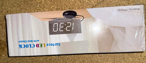 Led digital alarm clock bed - led,