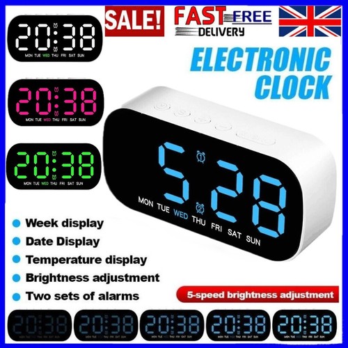 Led electric digital alarm - led,