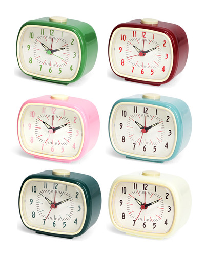 Retro alarm clock battery - retro, clock-