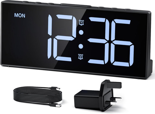 Latec alarm clock digital - latec, clock,