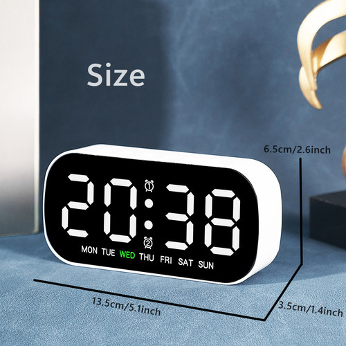 Led electric digital alarm - led,