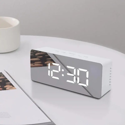 Digital led alarm clock - digital, with