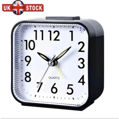 Quartz alarm clock with night - clock,