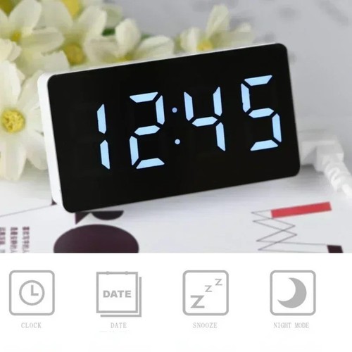 Led electric digital alarm - led,