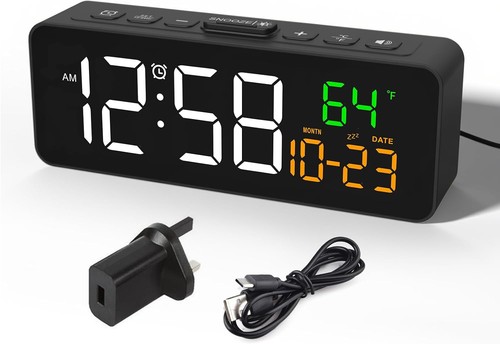 Nezu digital alarm clock with - digital,