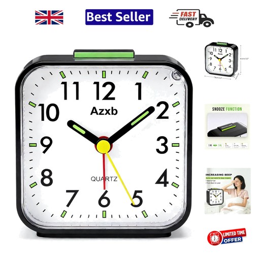 Compact snooze alarm clock - compact,