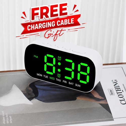 Led digital alarm - digital, mains