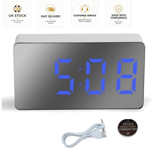 Silent digital alarm clock - alarm,