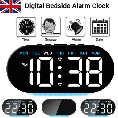Digital led bedside snooze - digital,