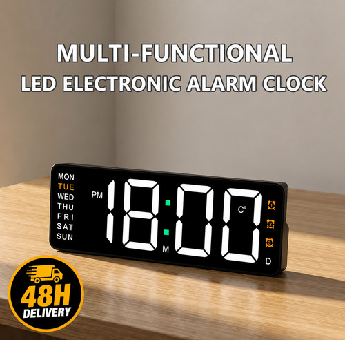 Led electric digital alarm - electric,