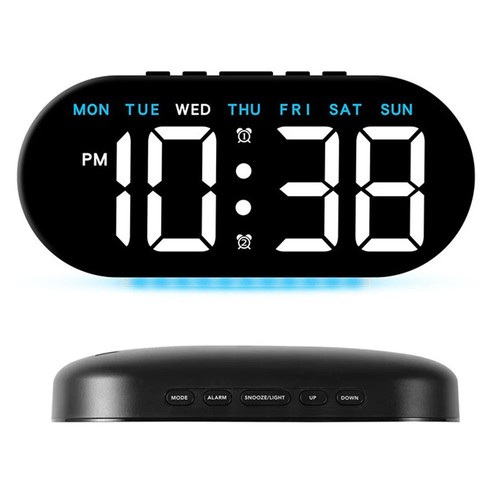 Digital led bedside snooze - digital,