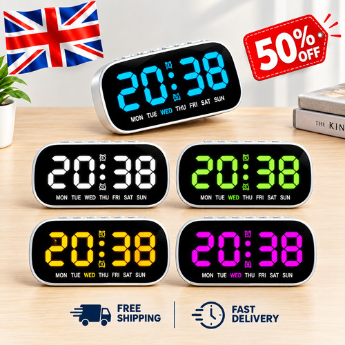Led electric digital alarm - digital,