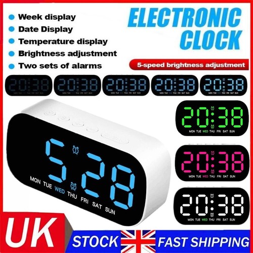 Led electric digital alarm - led,