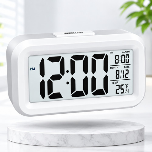 Digital led bedside - led, snooze