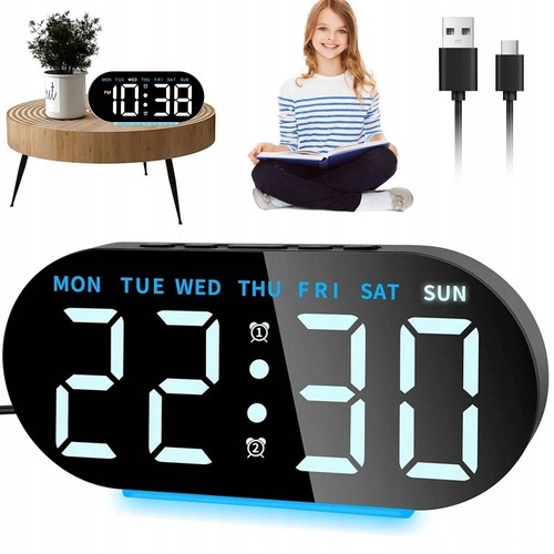 Led electric digital alarm - led,