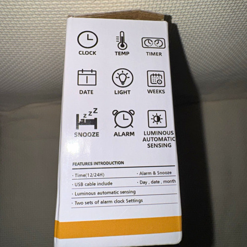 2027 digital led alarm - led,