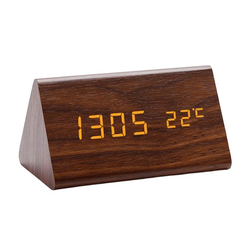 Bedside wooden digital - wooden,