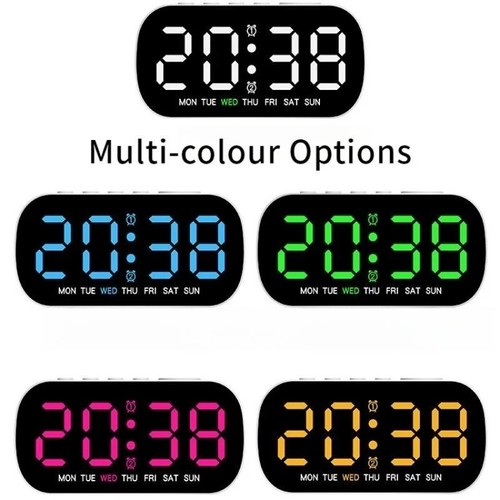 Led electric digital alarm - led,