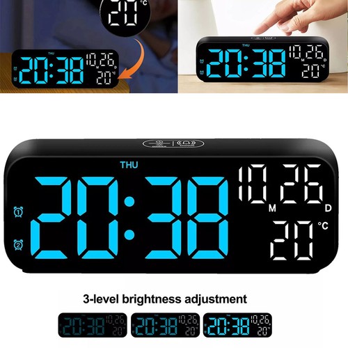 Bedside digital clock led - digital,